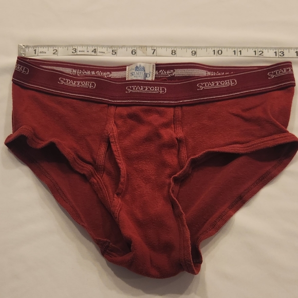 Stafford Underwear & Socks Used Mens Stafford Mid Rise Briefs